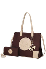 MKF Collection Louise Tote and Wallet Set