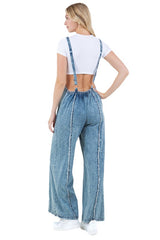 Loose Fit Style Sailor Pant Jumpsuit