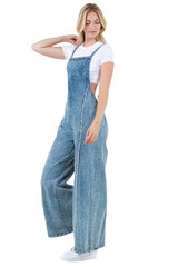 Loose Fit Style Sailor Pant Jumpsuit