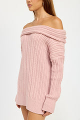 Oversized Off Shoulder Sweater