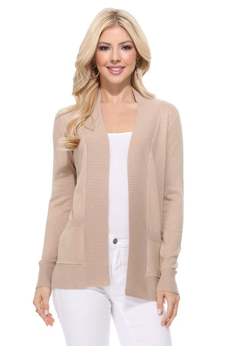 Open Front Shrug Sweater Knit Cardigan king-general-store-5710.myshopify.com