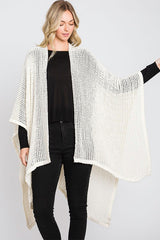 Open Knit All Year Ruana Cardigan