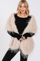 Faux Fur Iconic Pull Through Shawl