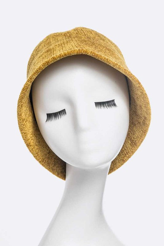 Chenille Lux Bucket Hat