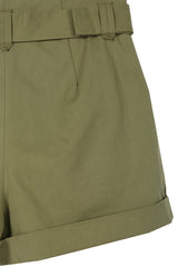 High Waisted Belted Shorts king-general-store-5710.myshopify.com