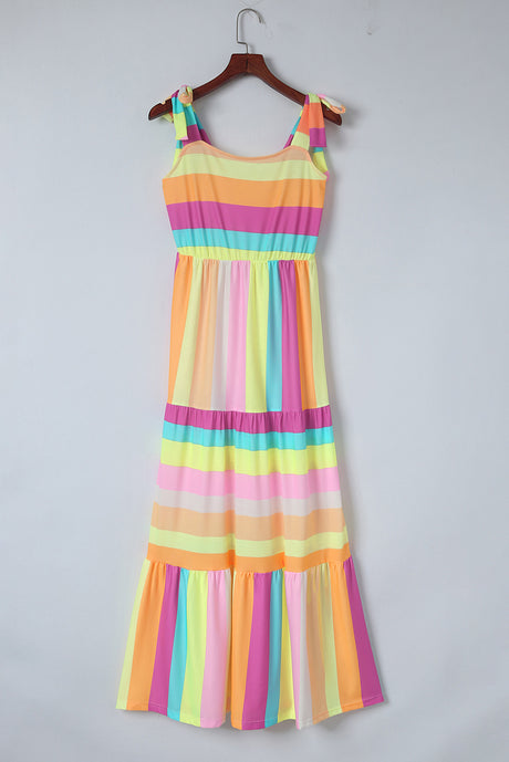 Striped Sleeveless Maxi Dress king-general-store-5710.myshopify.com