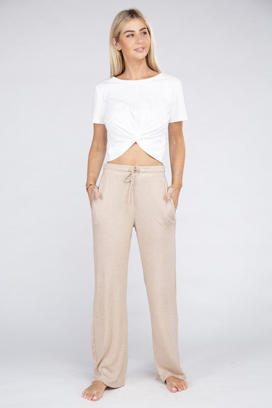 Cozy Terry Lounge Pants king-general-store-5710.myshopify.com