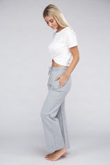 Lounge Wide Pants with Drawstrings king-general-store-5710.myshopify.com