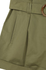 High Waisted Belted Shorts king-general-store-5710.myshopify.com