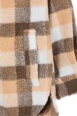 Plaid sherpa jacket with pockets king-general-store-5710.myshopify.com
