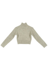 Crop Mock Neck Sweater king-general-store-5710.myshopify.com