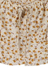 Yellow Floral Puff Dressy Top king-general-store-5710.myshopify.com