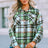 Plaid Pocketed Button Down Shacket king-general-store-5710.myshopify.com