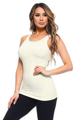 Body-con Longline Hem Seamless Tank Top