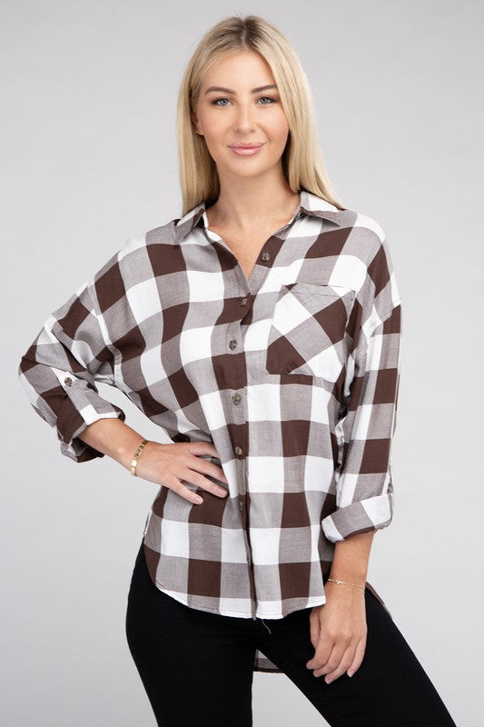 Classic Plaid Flannel Shirt king-general-store-5710.myshopify.com