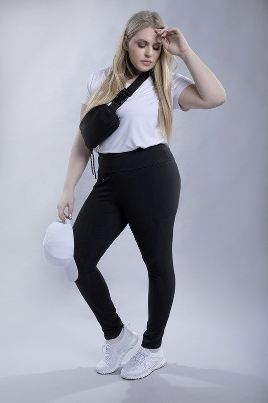 Plus Everyday Leggings with Pockets king-general-store-5710.myshopify.com