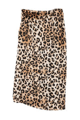 Satin leopard Tie Skirt king-general-store-5710.myshopify.com