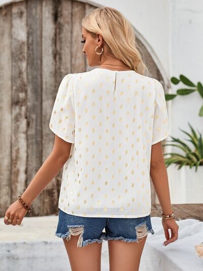 Amy Petal Sleeve Top