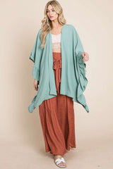 Wide Sleeves Ruffle Kimono king-general-store-5710.myshopify.com