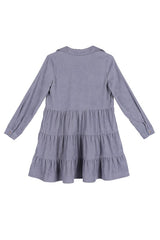 Corduroy Tiered Mini Dress king-general-store-5710.myshopify.com