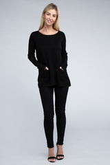 Viscose Front Pockets Sweater king-general-store-5710.myshopify.com