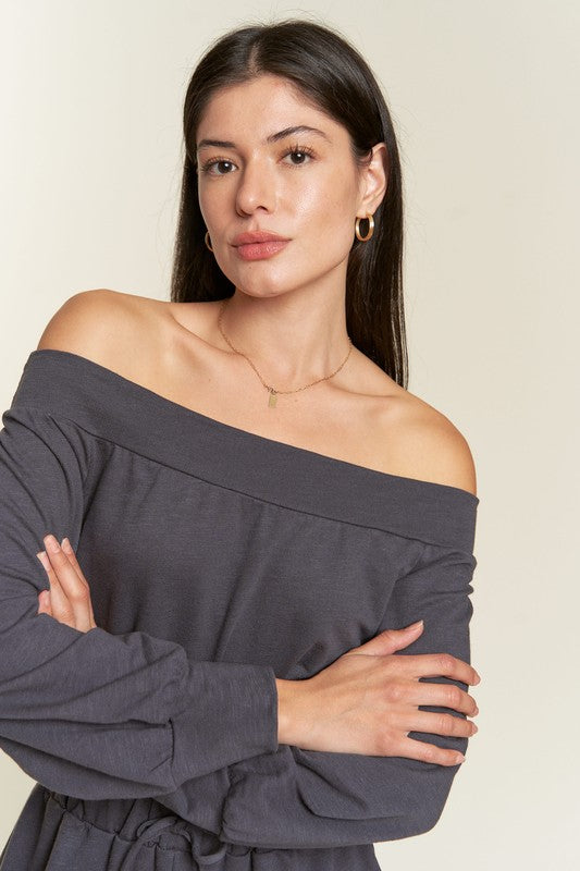 ONE SHOULDER TERRY JUMPSUIT king-general-store-5710.myshopify.com