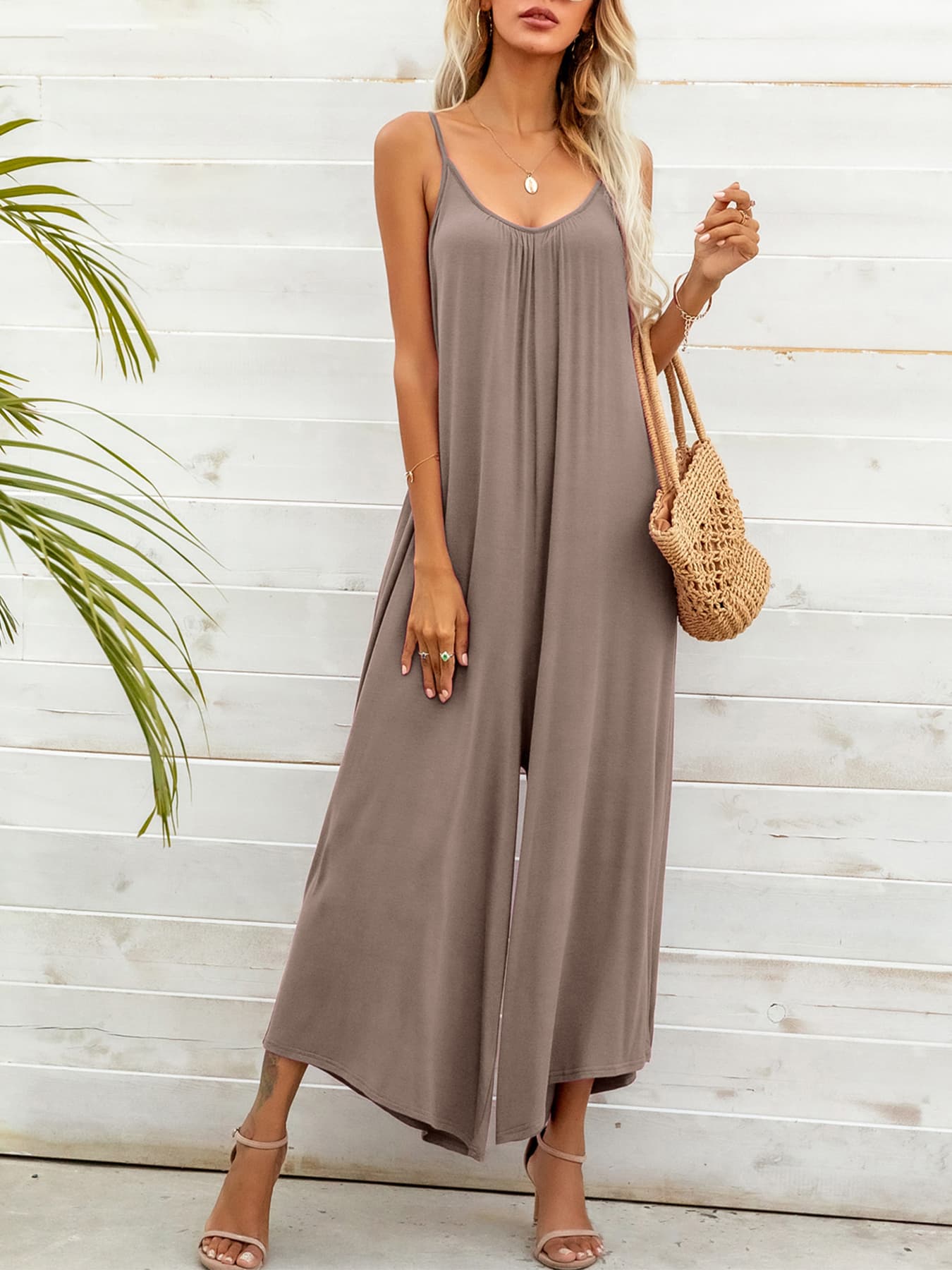 Spaghetti Strap Scoop Neck Jumpsuit king-general-store-5710.myshopify.com