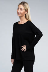 Viscose Front Pockets Sweater king-general-store-5710.myshopify.com