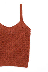 Brick Crochet Knit Tank king-general-store-5710.myshopify.com