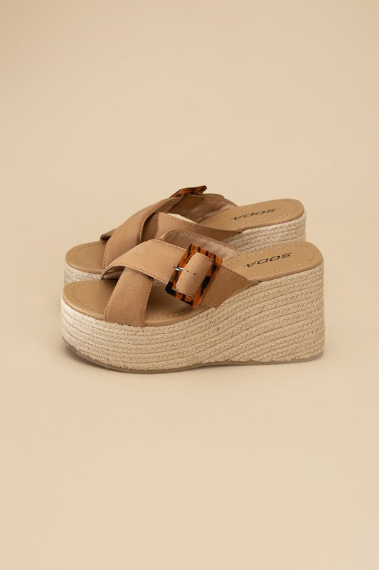 Manta Espadrille Platform Slides king-general-store-5710.myshopify.com