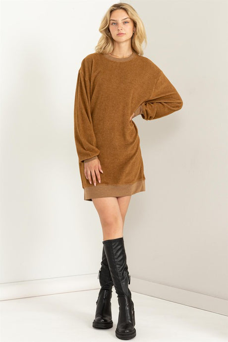 Girlfriend Sweatshirt Mini Dress king-general-store-5710.myshopify.com