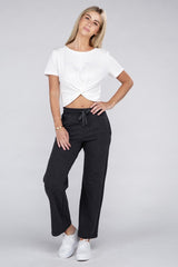 Lounge Wide Pants with Drawstrings king-general-store-5710.myshopify.com