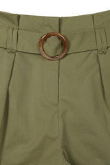 High Waisted Belted Shorts king-general-store-5710.myshopify.com