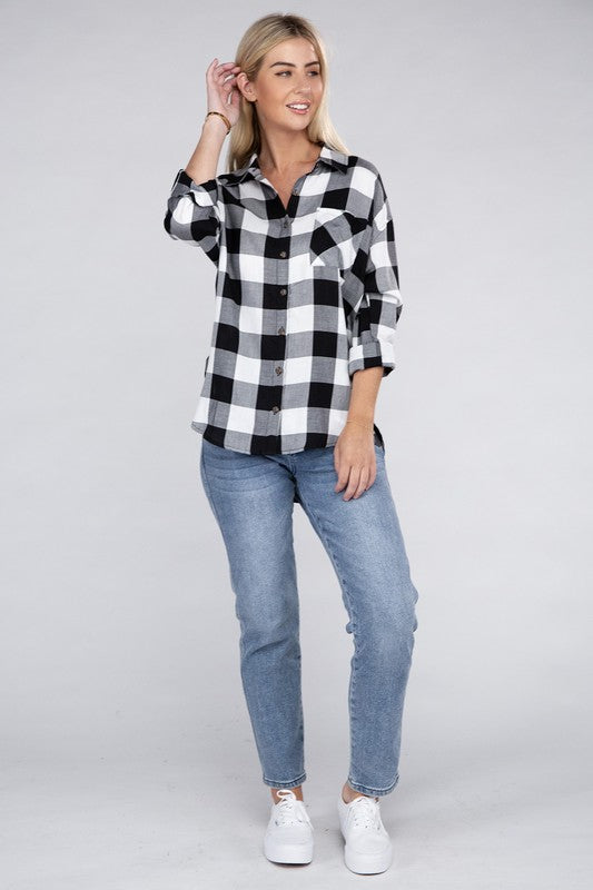 Classic Plaid Flannel Shirt king-general-store-5710.myshopify.com