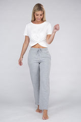 Lounge Wide Pants with Drawstrings king-general-store-5710.myshopify.com