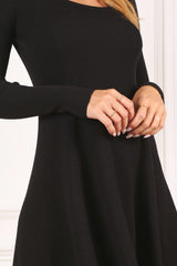 Knitted Fit and Flare Dress king-general-store-5710.myshopify.com