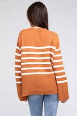 Ribbed Hem Stripe Sweater king-general-store-5710.myshopify.com