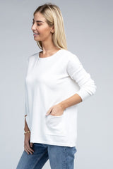 Viscose Front Pockets Sweater king-general-store-5710.myshopify.com