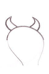 RHINESTONE DEVIL EARS HEADBAND king-general-store-5710.myshopify.com