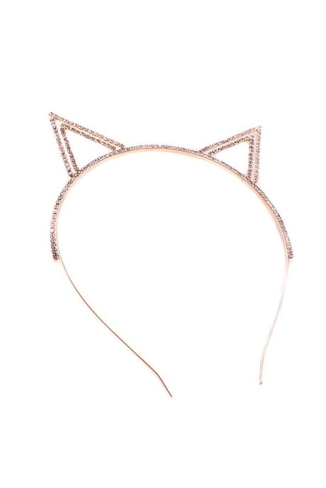 POINTY RHINESTONED CAT EARS HEADBAND king-general-store-5710.myshopify.com