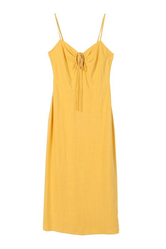 Cut Out Tie Front Slip Dress king-general-store-5710.myshopify.com