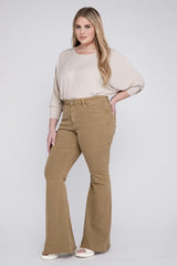 Plus Size High Rise Super Flare Jeans