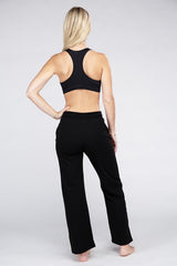 Lounge Wide Pants with Drawstrings king-general-store-5710.myshopify.com