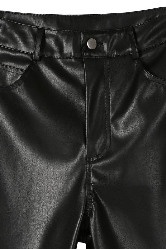 Vegan Leather Pants king-general-store-5710.myshopify.com