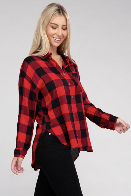 Classic Plaid Flannel Shirt king-general-store-5710.myshopify.com