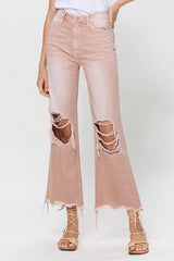 90's Vintage Crop Flare Jeans king-general-store-5710.myshopify.com