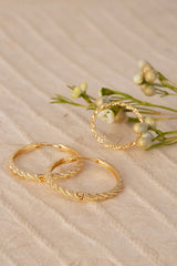 Twine Ring and Earring Set king-general-store-5710.myshopify.com