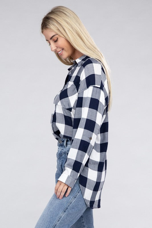 Classic Plaid Flannel Shirt king-general-store-5710.myshopify.com