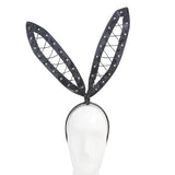 BLACK BUNNY HEADBAND king-general-store-5710.myshopify.com