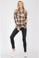 BOYFRIEND Fit Checker Plaid Flannel Long Sleeve king-general-store-5710.myshopify.com